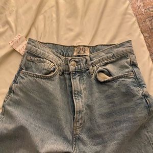 Free people wide leg jean NWT